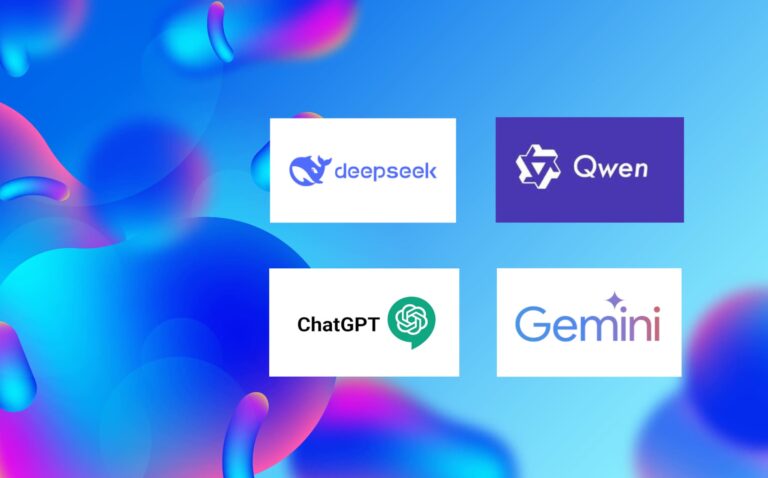 IA para marcas y empresas: Qwen, Gemini, DeepSeek y Chatgpt